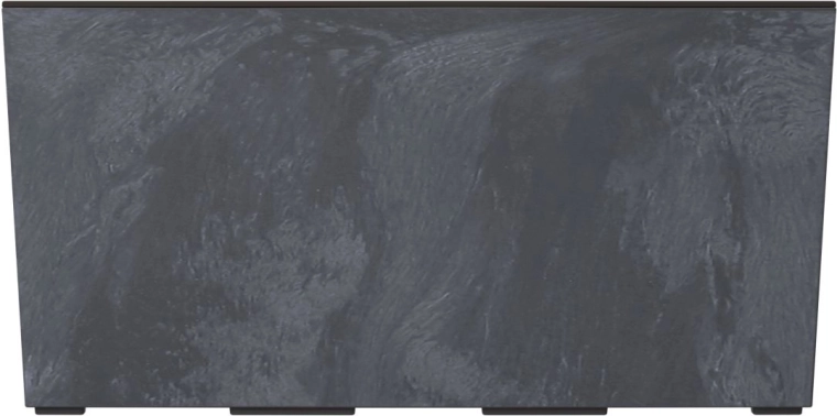 Kastīte ar ieliktni URBI Case Beton Effect 58 cm, antracīta