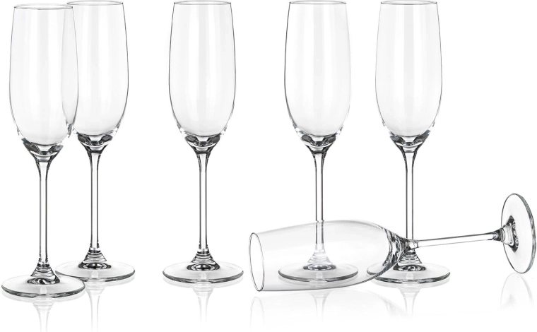 Šampanieša glāzes Dining 210 ml (6 gab.) ROYAL LEERDAM