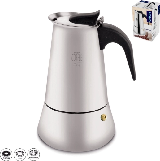 Nerūsējošā tērauda moka kanna espresso Orion 300 ml - 1 gab.