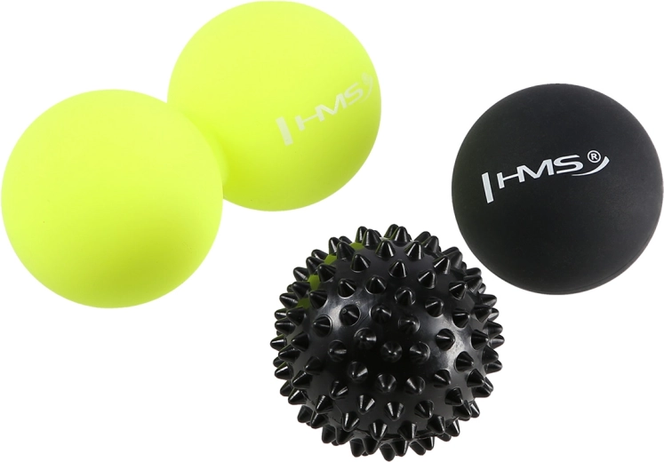 HMS masāžas bumbiņu komplekts lacrosse ball BLS01