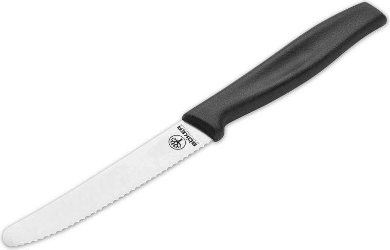 Virtuves sviestmaižu nazis Böker Manufaktur Solingen 10,5 cm, melns