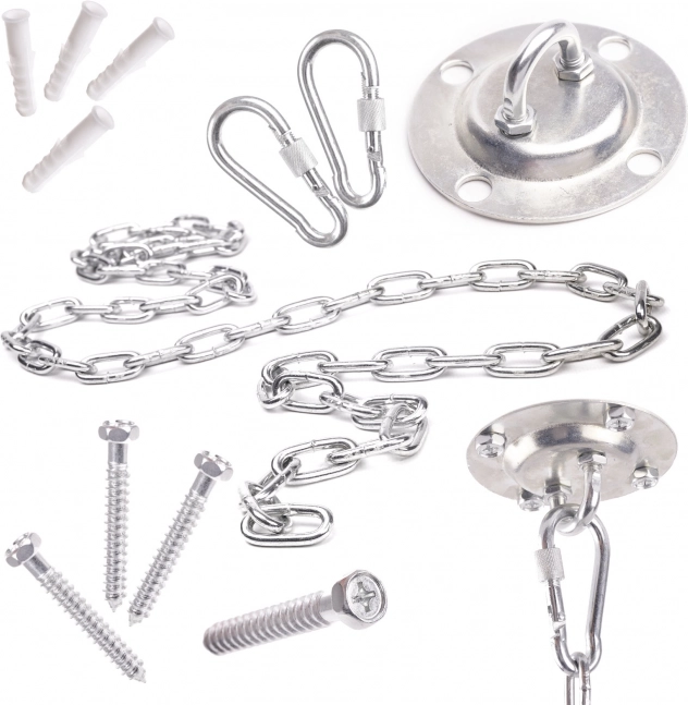 Griestu montāžas komplekts piekaramajam krēslam un šūpuļtīklam 200 kg