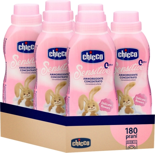 Chicco koncentrēts veļas mīkstinātājs Baby Sensitive Ziedu apskāviens 750 ml – 6 gab.