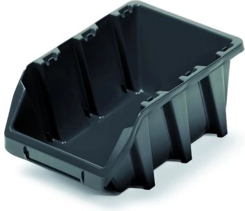 Plastmasas uzglabāšanas kaste Bineer Long 120 × 77 × 60 mm melna