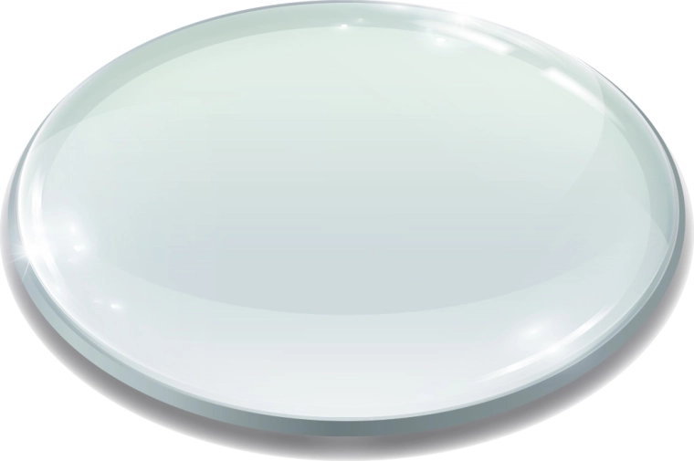 3-Diopter Glass Magnifying Lens for Illuminated Magnifier