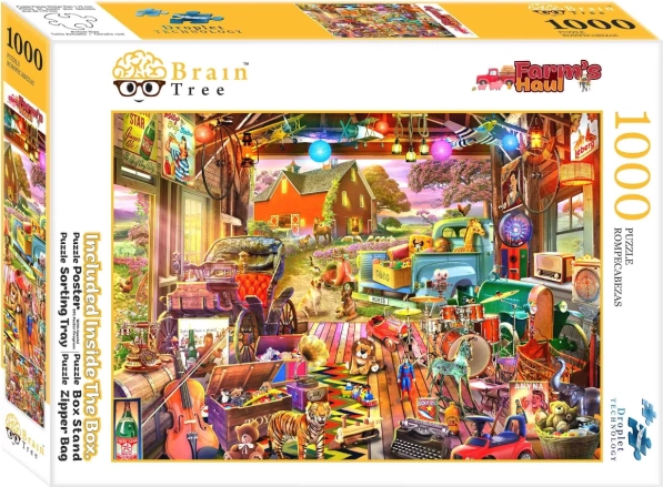 Puzzle Brain Tree rotaļlietu krājums 1000 gabaliņi