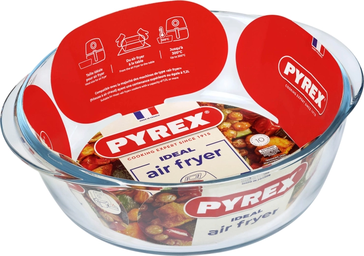 Round Pyrex baking dish 2.3 l