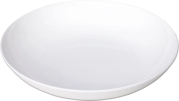 Dziļais plastmasas šķīvis 20 cm – krāsu mikss