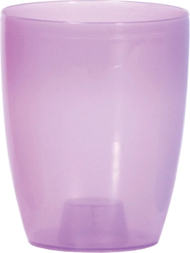 Puķupods orhidejām Coubi Orchid 13 cm caurspīdīgs matēti violets