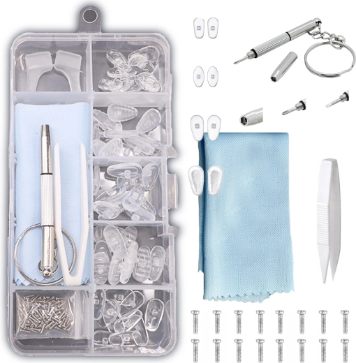 Renew Force Eyeglasses Repair Kit, 125 Pieces