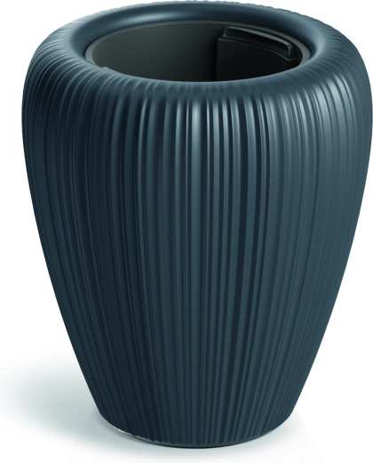 OROBO plant pot anthracite 29 cm