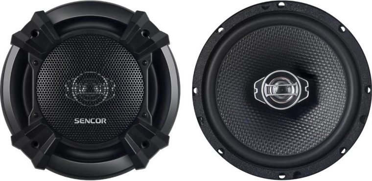 Sencor two-way coaxial car speakers 16.5 cm