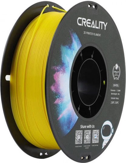 Creality PETG filaments dzeltens 1,75 mm