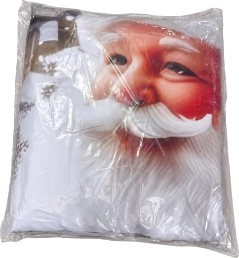 Christmas 3D Bedding Set with Santa Claus and Christmas Tree, 200 × 220 cm, with 2 Pillowcases