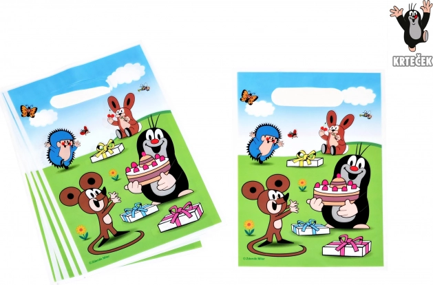 Ballīšu maisiņš ar Kurmīti un draugiem 23x16 cm