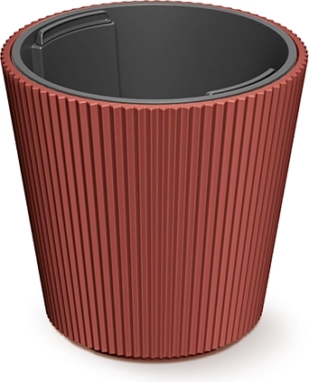 Puķupods ar ieliktni Milly 23,8 cm vara krāsā