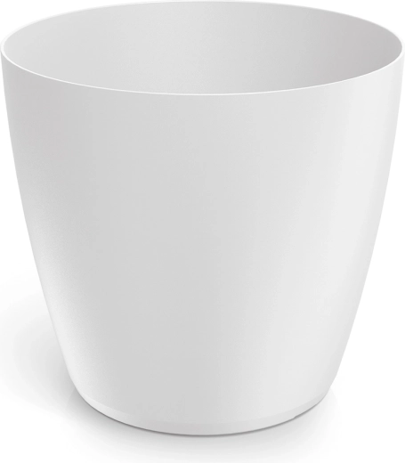 Plastmasas puķupods MATE 19,8 cm balts