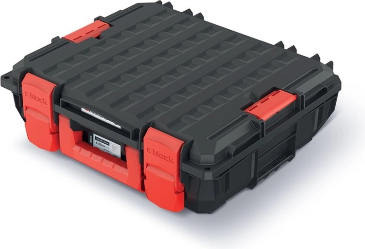 Instrumentu koferis C Block 45 × 38 × 13,5 cm, melns