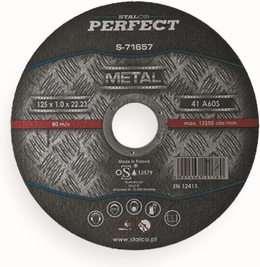 Griešanas disks tēraudam un nerūsējošajam tēraudam 300 × 3,0 × 32,23 mm STALCO