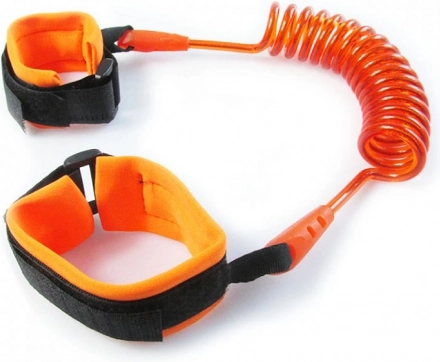 Bērnu drošības rokas pavada – Oranža