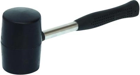 Gumijas āmurs 750 g ar metāla kātu, diametrs 65 mm