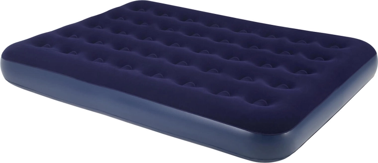 Inflatable Mattress 191 × 137 × 22 cm blue‑black
