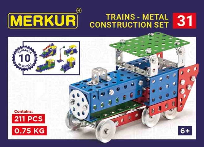 Merkur dzelzceļa modeļi – konstruktors (220 detaļas)