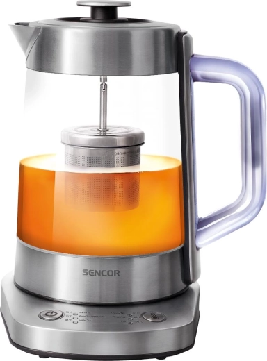 Sencor viedā stikla elektriskā tējkanna SWK 1590SS