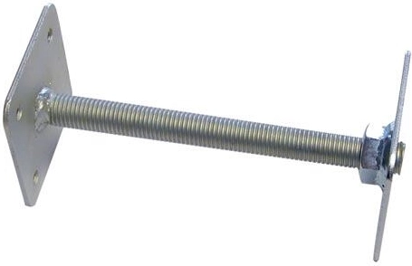 Post base 110 × 110 mm, height 250 mm with M24 threaded rod