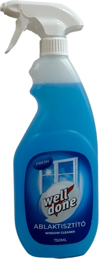 Well Done logu tīrītājs fresh 750 ml