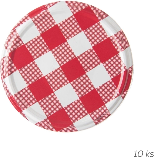 Metāla konservēšanas vāciņš TO 82 karo 10 gab.