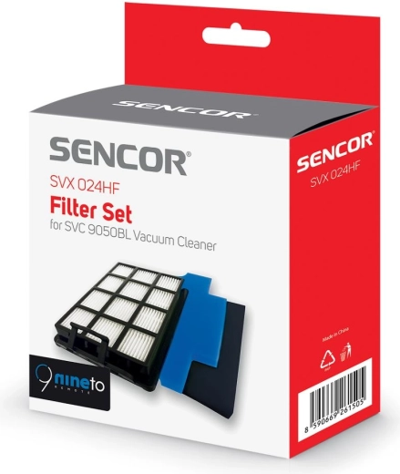 Filter Set for Sencor SVC 9050BL Vacuum Cleaner