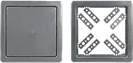 Stainless steel bath access door 200 × 300 mm