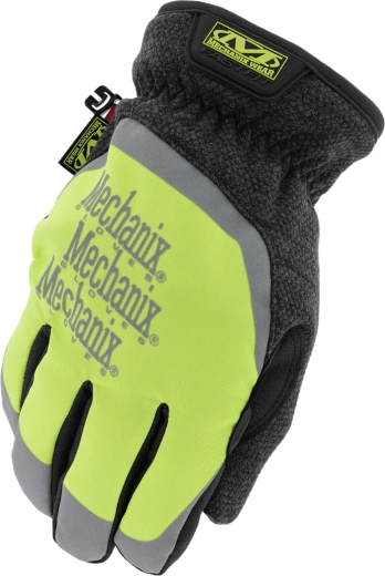 Ziemas darba cimdi Mechanix ColdWork FastFit Hi‑Viz, izmērs M