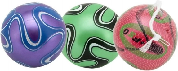 Krāsaina piepūsta bumba bērniem 15 cm