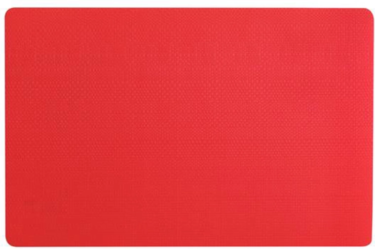 Toro plastic placemat 28.5 × 44 cm, red