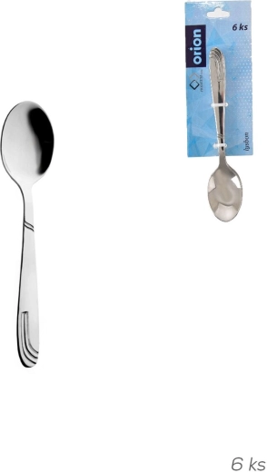 Lysbon Stainless Steel Coffee Spoons, 6 pcs