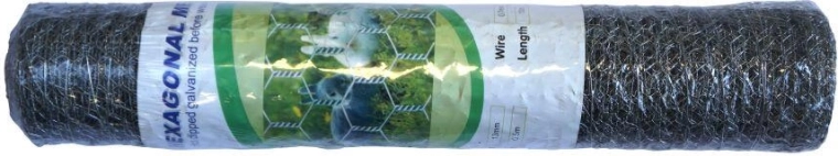 Cinkots trušu stiepļu siets 0,7 mm, acs 13 mm, augstums 500 mm, 10 m