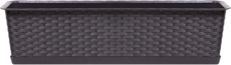 Stādīšanas kaste ar paliktni RATOLLA CASE 39 cm umbra