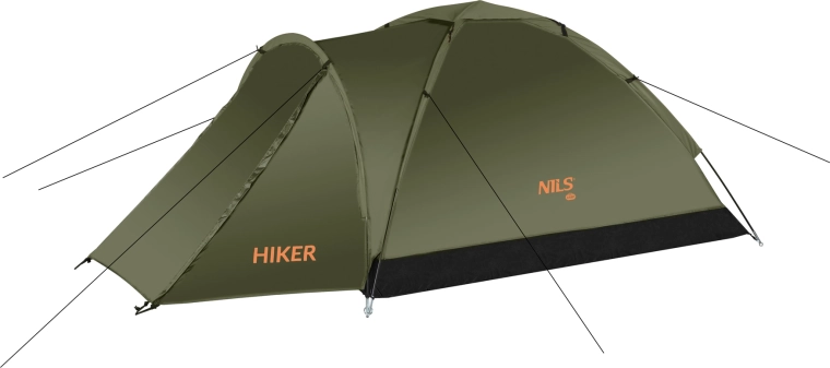 Nils Camp Hiker tūrisma telts 2 personām, haki krāsā