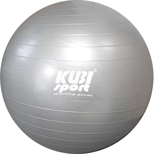 Kubisport vingrošanas bumba sudraba 65 cm - 1 gabals