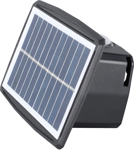 Solight LED saules enerģijas sienas lampa, silta／auksta balta gaisma, 15 × 10 cm