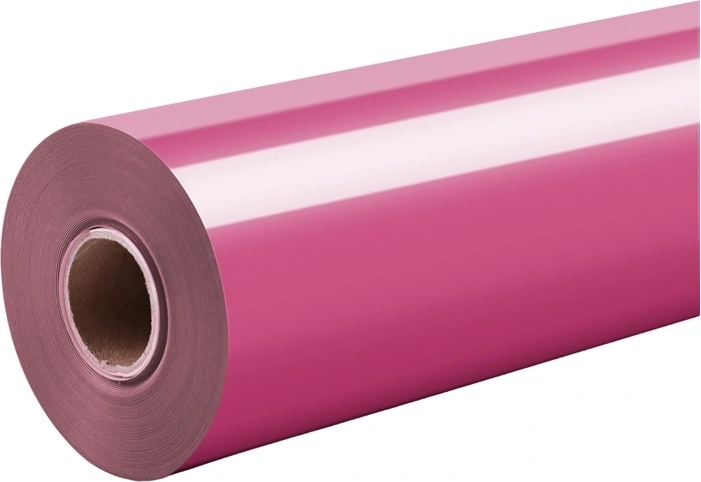 HTVRONT Pure termopārneses plēve 30,5 cm × 1,8 m, rozā
