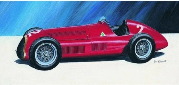 Alfa Romeo Alfetta 1950 automašīnas modelis