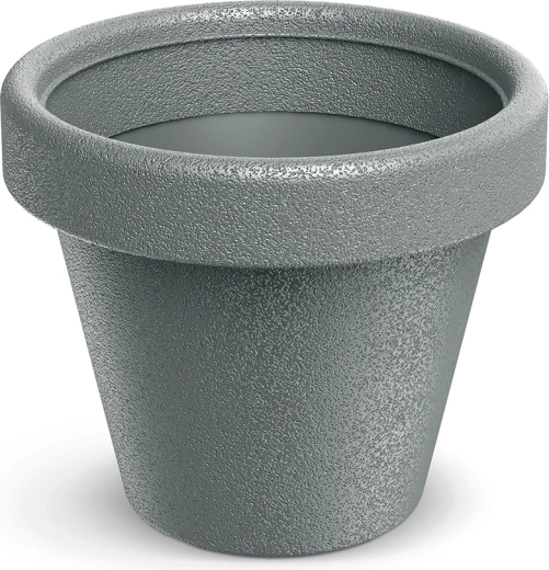 Plastmasas puķu pods Origina 23,8 cm – pelēks akmens