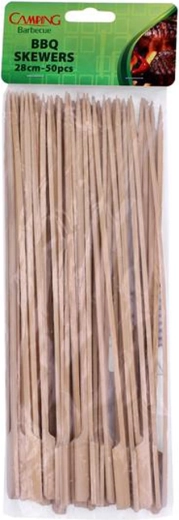 Bamboo skewering needles 28 cm, 50 pcs