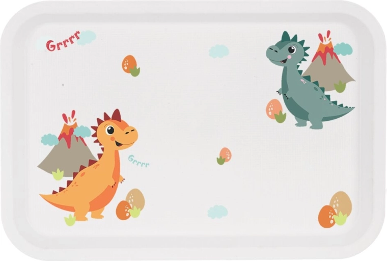 Children’s plastic tray Toya DINO 30.5 × 21 cm