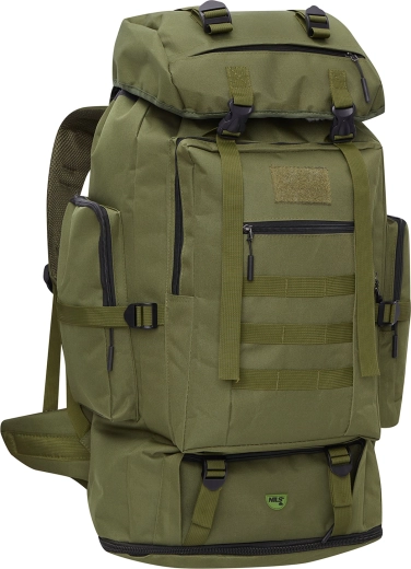 Taktiskā mugursoma NILS Camp MAGNUM 100 l, zaļa