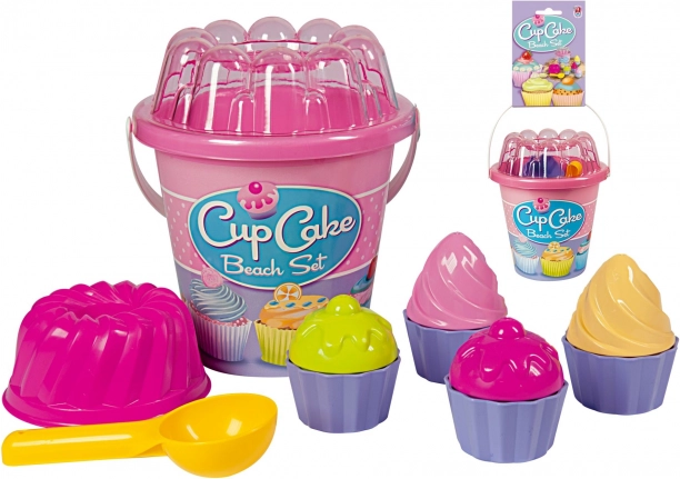 Androni smilšu komplekts kūciņām – vidējs – Rozā