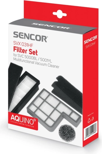 Filter Set for Sencor SVC 500x Vacuum Cleaners